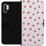 Wallet case for Samsung Galaxy Note10+ with Strawberries design Wallet case for Samsung Galaxy Note10+ with Strawberries design