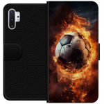 Wallet case for Samsung Galaxy Note10+ with Football design