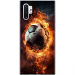 Mobile case for Samsung Galaxy Note10+ with Football design