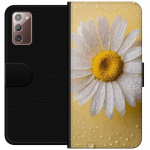 Wallet case for Samsung Galaxy Note20 with Porslinsblomma design