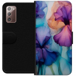 Wallet case for Samsung Galaxy Note20 with Magical flowers design