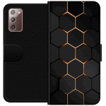 Wallet case for Samsung Galaxy Note20 with Luxurious Pattern design