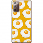 Mobile case for Samsung Galaxy Note20 with Fried egg design