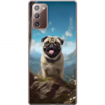 Mobile case for Samsung Galaxy Note20 with Happy Dog design