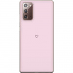 Mobile case for Samsung Galaxy Note20 with Heart design