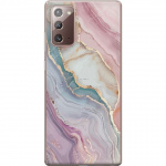 Mobile case for Samsung Galaxy Note20 with Marble design