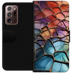 Wallet case for Samsung Galaxy Note20 Ultra with Metallic pattern design