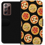 Wallet case for Samsung Galaxy Note20 Ultra with Pizza design