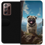 Wallet case for Samsung Galaxy Note20 Ultra with Happy Dog design