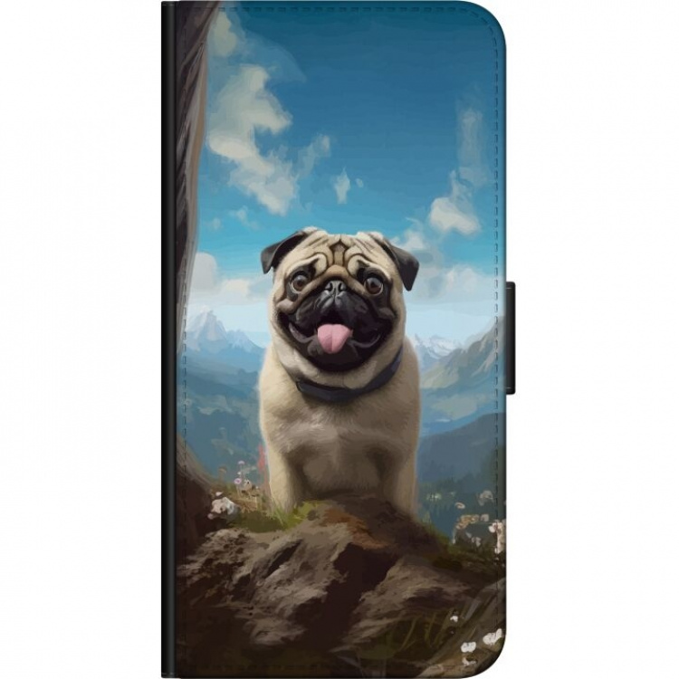 Wallet case for Samsung Galaxy Note20 Ultra with Happy Dog design