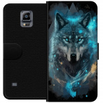 Wallet case for Samsung Galaxy Note 4 with Wolf design Wallet case for Samsung Galaxy Note 4 with Wolf design