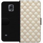 Wallet case for Samsung Galaxy Note 4 with Gold shine design