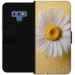 Wallet case for Samsung Galaxy Note9 with Porslinsblomma design
