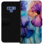 Wallet case for Samsung Galaxy Note9 with Magical flowers design
