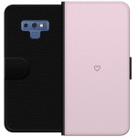 Wallet case for Samsung Galaxy Note9 with Heart design