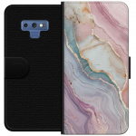 Wallet case for Samsung Galaxy Note9 with Marble design