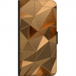 Wallet case for Samsung Galaxy Note9 with 3D Gold design