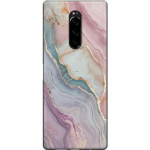 Mobile case for Sony Xperia 1 with Marble design