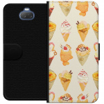 Wallet case for Sony Xperia 10 with Glassy design