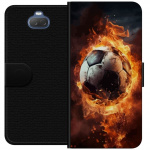 Wallet case for Sony Xperia 10 with Football design