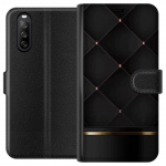 Wallet case for Sony Xperia 10 III with Luxury line design