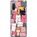 Mobile case for Sony Xperia 10 III with Cat pattern design Mobile case for Sony Xperia 10 III with Cat pattern design