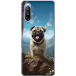 Mobile case for Sony Xperia 10 III with Happy Dog design