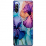 Mobile case for Sony Xperia 10 III Lite with Magical flowers design