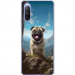 Mobile case for Sony Xperia 10 III Lite with Happy Dog design