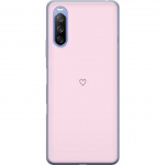 Mobile case for Sony Xperia 10 III Lite with Heart design