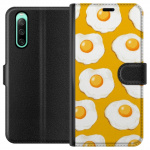 Wallet case for Sony Xperia 10 IV with Fried egg design