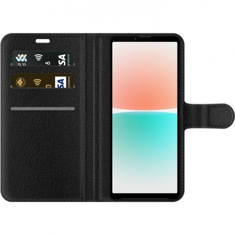 Wallet case for Sony Xperia 10 IV with Football design