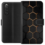 Wallet case for Sony Xperia 10 V with Luxurious Pattern design