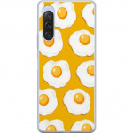 Mobile case for Sony Xperia 10 V with Fried egg design