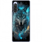 Mobile case for Sony Xperia 10 V with Wolf design