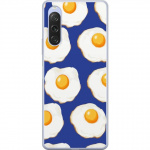 Mobile case for Sony Xperia 10 V with Fried eggs design