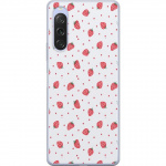 Mobile case for Sony Xperia 10 V with Strawberries design