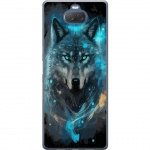 Mobile case for Sony Xperia 10 Plus with Wolf design