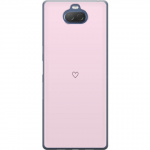 Mobile case for Sony Xperia 10 Plus with Heart design