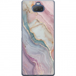Mobile case for Sony Xperia 10 Plus with Marble design