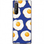 Mobile case for Sony Xperia 1 II with Fried eggs design