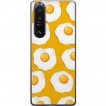 Mobile case for Sony Xperia 1 III with Fried egg design