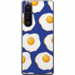 Mobile case for Sony Xperia 1 III with Fried eggs design