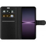 Wallet case for Sony Xperia 1 IV with Happy Dog design