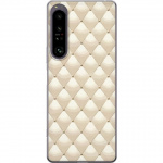 Mobile case for Sony Xperia 1 IV with Gold shine design