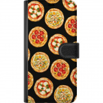 Wallet case for Sony Xperia 1 V with Pizza design
