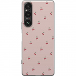 Mobile case for Sony Xperia 1 V with Cherry design