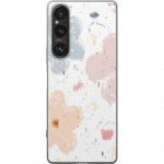 Mobile case for Sony Xperia 1 V with Flowers design