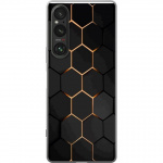 Mobile case for Sony Xperia 1 V with Luxurious Pattern design