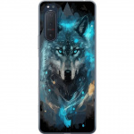 Mobile case for Sony Xperia 5 II with Wolf design
